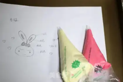 Make ♪ Rabbit-colored cake roll ♪ step 4