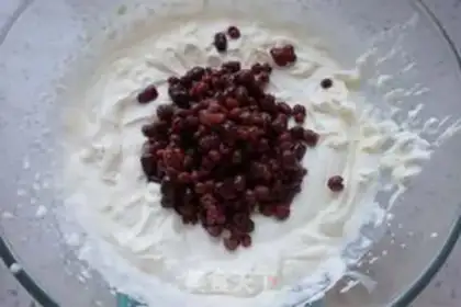 Make Red bean rice ice cream step 4
