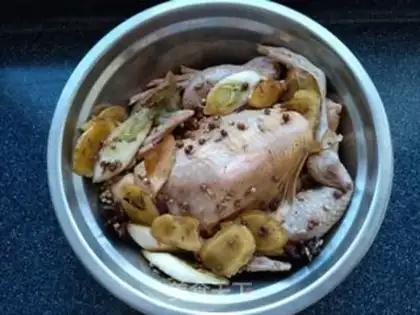 Make Thirty minutes for the chicken step 3