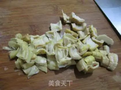 Make The peanuts and goat tails and the cabbage step 1