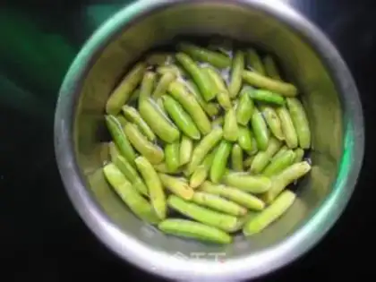 Make Five peas step 0