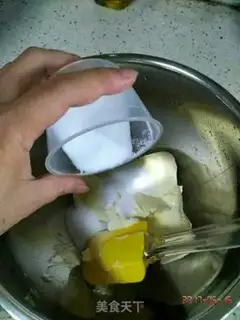 Make Tea cheese brownies step 5