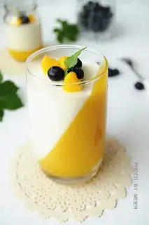 Make Mango double mousse step 10
