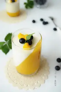 Make Mango double mousse step 12