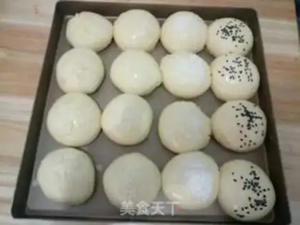 Make Cream buns step 8