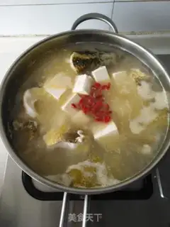Make Tofu soup step 5