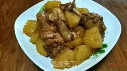 Make Coke chicken and potatoes step 6