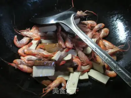 Make Egg-dry shrimp step 4