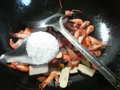 Make Egg-dry shrimp step 7
