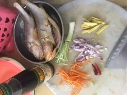 Make Steam fish step 0