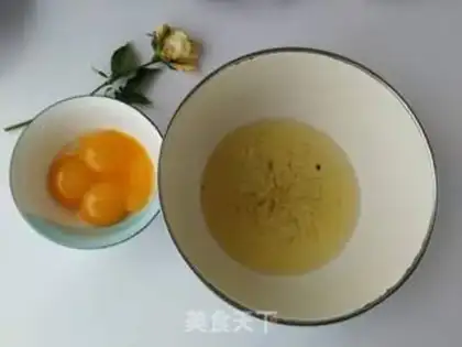 Make Bean box cake step 1