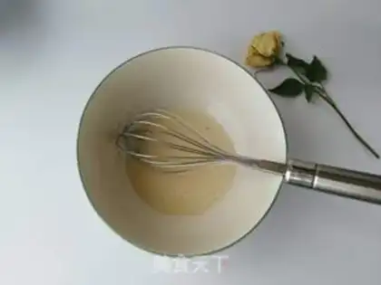 Make Bean box cake step 2