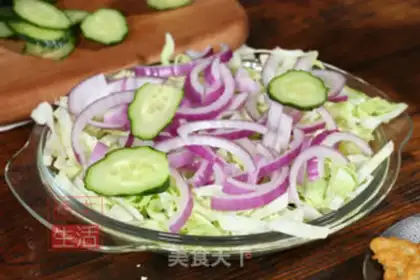 Make Vegetable salad step 3