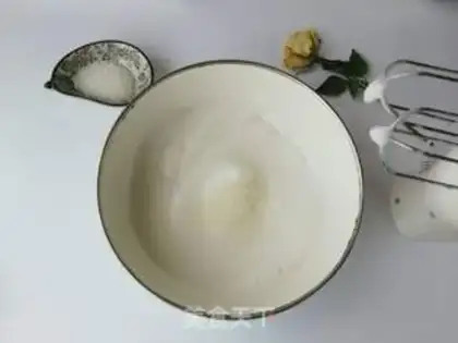 Make Bean box cake step 7