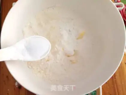 Make The bean-milk-tape cake step 2