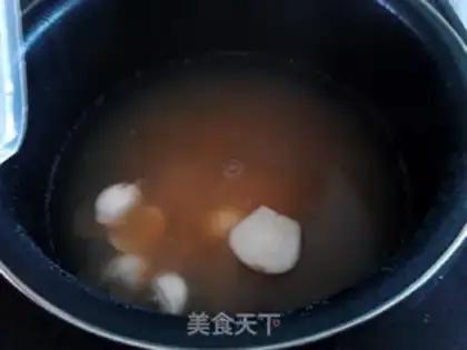 Make Green bean rice lily soup step 6