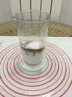 Make Snowcap coffee step 1