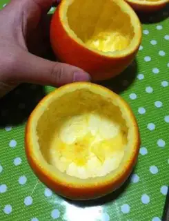 Make Orange cream step 1