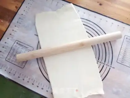 Make The bean-milk-tape cake step 9