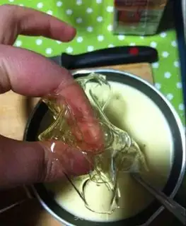 Make Orange cream step 6
