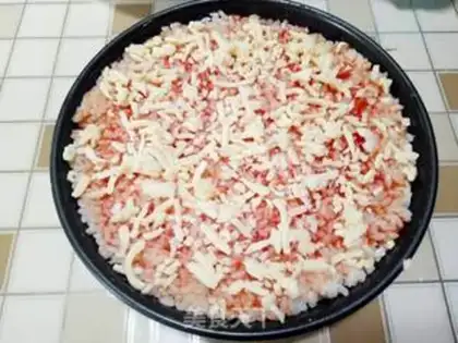 Make Rice pizza step 2