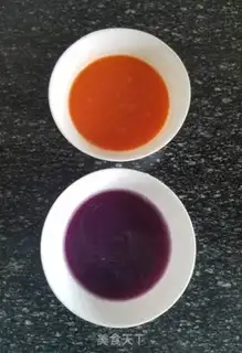 Make Colored roses, fried dumplings step 1