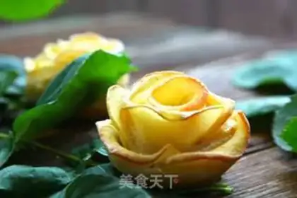 Make Apple roses step 14