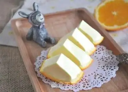 Make Orange cream step 8