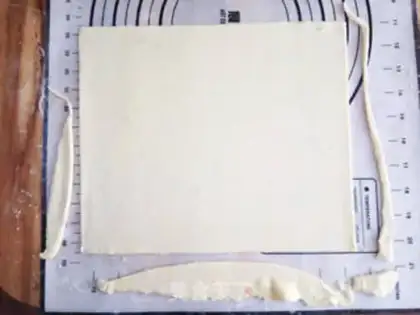 Make The bean-milk-tape cake step 13