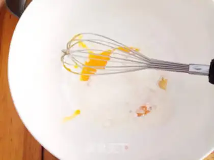 Make The bean-milk-tape cake step 15