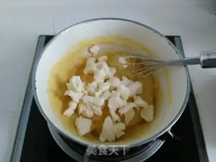 Make Bean box cake step 21