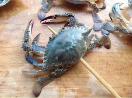 Make Curry crabs step 1