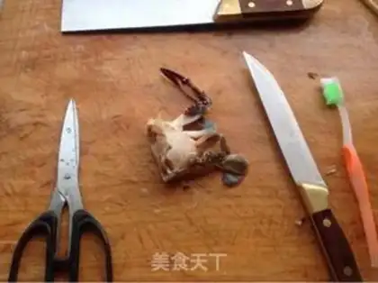Make Curry crabs step 3