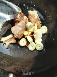 Make Bean stew ribs step 4