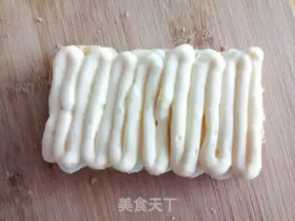 Make The bean-milk-tape cake step 27