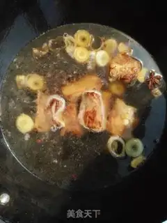 Make Bean stew ribs step 5