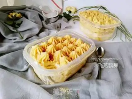 Make Bean box cake step 36