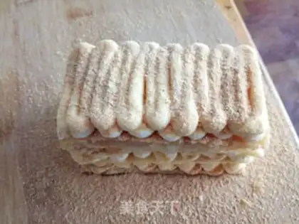 Make The bean-milk-tape cake step 31