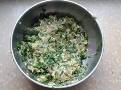 Make Spicy meat step 1