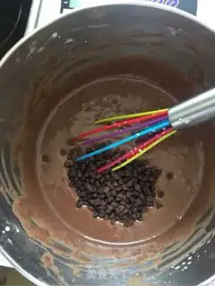 Make Chocolate bean marfin step 4