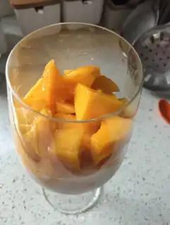 Make Mango oatmeal step 5