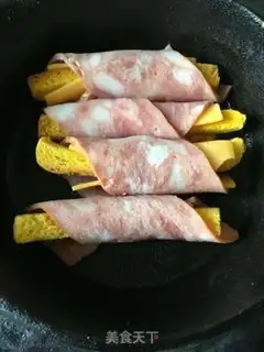 Make Bacon cheese toast step 4