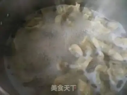 Make Celery dumplings step 4