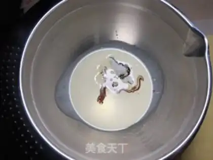 Make Coco vortex cake step 12