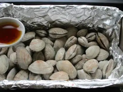 Make Bread-bread clams step 7