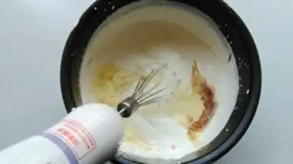 Make Vanilla cream ice bricks step 4