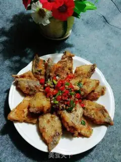 Make Pepper salted fish step 8