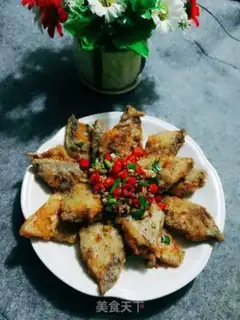 Make Pepper salted fish step 9