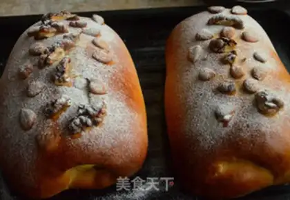 Make Cake rolls of bread step 14