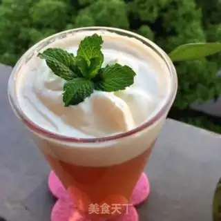 Make Homemade milk cap green tea step 5